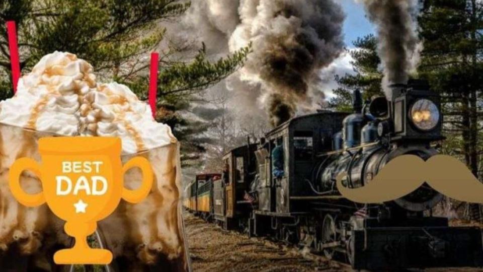 Edaville Family Theme Park in Carver is offering a Father's Day special train ride and root beer float-making event on Saturday, June 15.