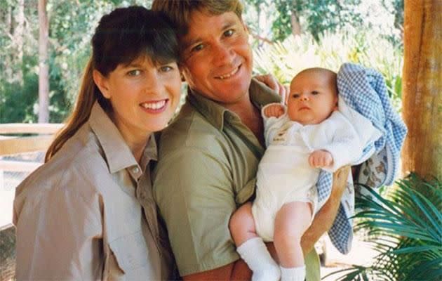 Terri, Steve and baby Bindi. Source: Instagram