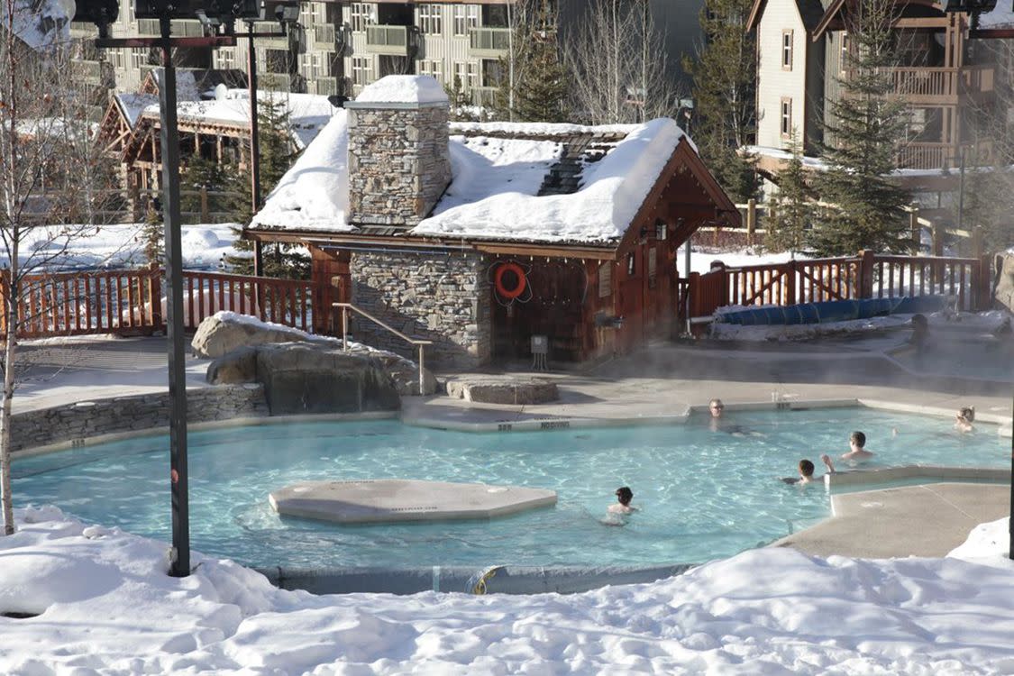 hot pool at Panorama Mountain Resort | British Columbia, Canada