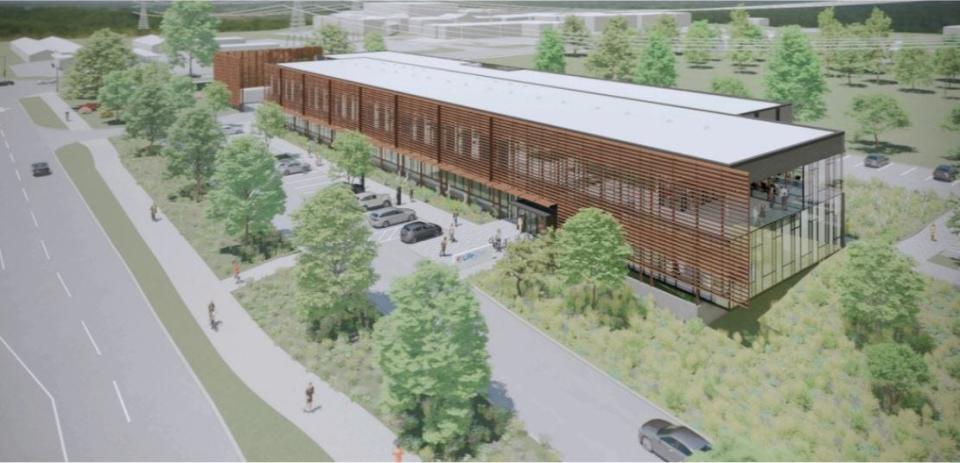 LifeServe Blood Center plans a new, 56,569-square-foot headquarters at 5625 Johnston Drive.