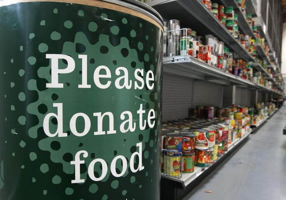 4) Give to Local Food Banks