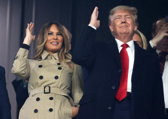 Melania and Donald Trump