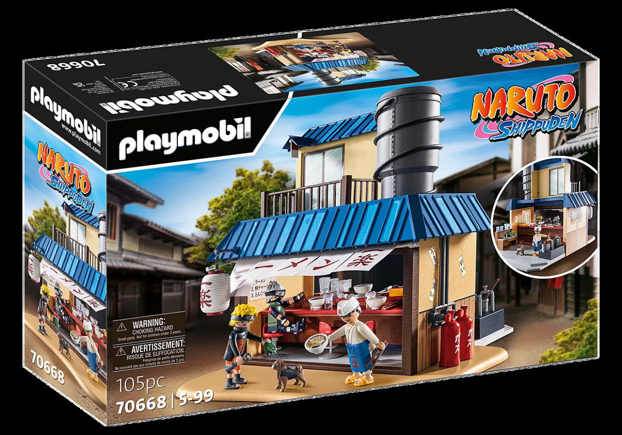 Playmobil has released three new Naruto playsets in time for the holidays. (Courtesy Playmobil)