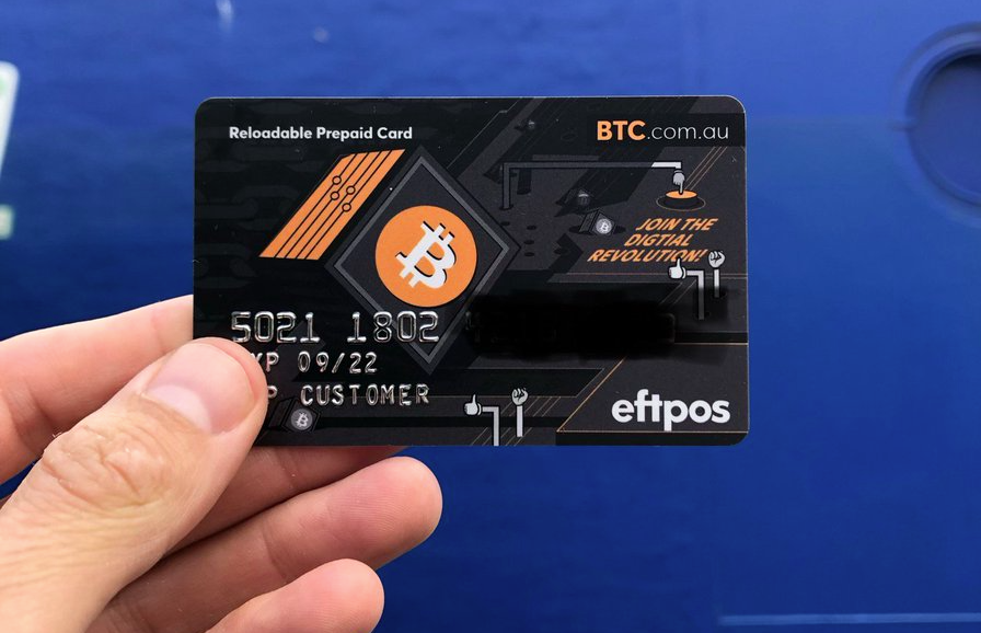 Image of BTC.com.au ATM/eftpos reloadable prepaid card
