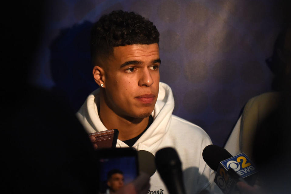 Plenty of questions surround Michael Porter Jr., the former top prep prospect whose lone collegiate season was limited by injuries, and who could go just about anywhere in the lottery. (Getty)