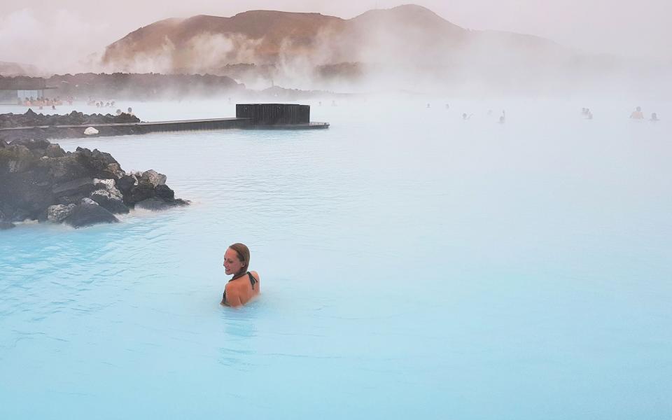 blue lagoon, iceland - getty