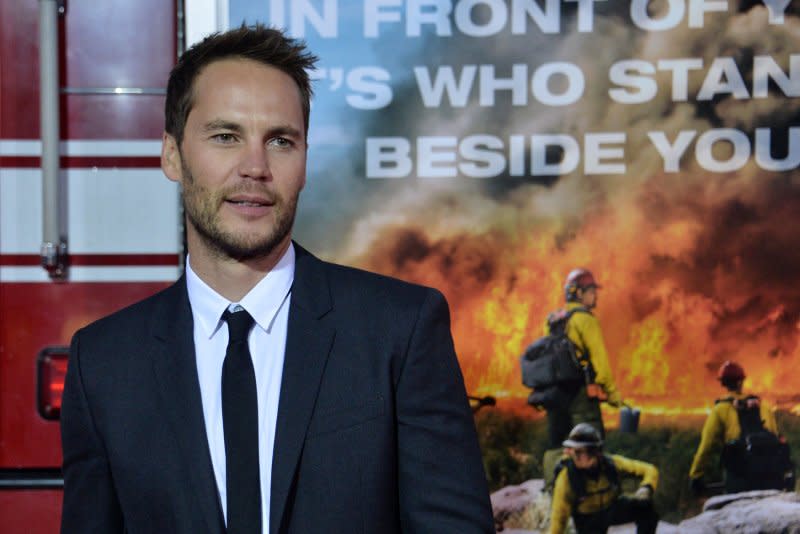 Taylor Kitsch attends the premiere of "Only the Brave" at the Regency Village Theatre in the Westwood section of Los Angeles in 2017. File Photo by Jim Ruymen/UPI