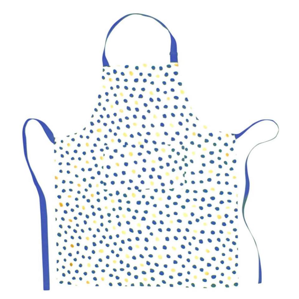 13) Bohemian Linens Dotted Apron