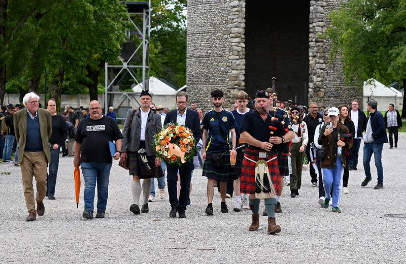 Euro 2024 - Germany stages 'Football and Remembrance' programme