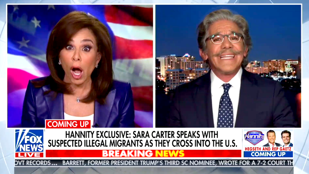 Geraldo Rivera And Jeanine Pirro Get Heated Over Undocumented Migrant Workers 