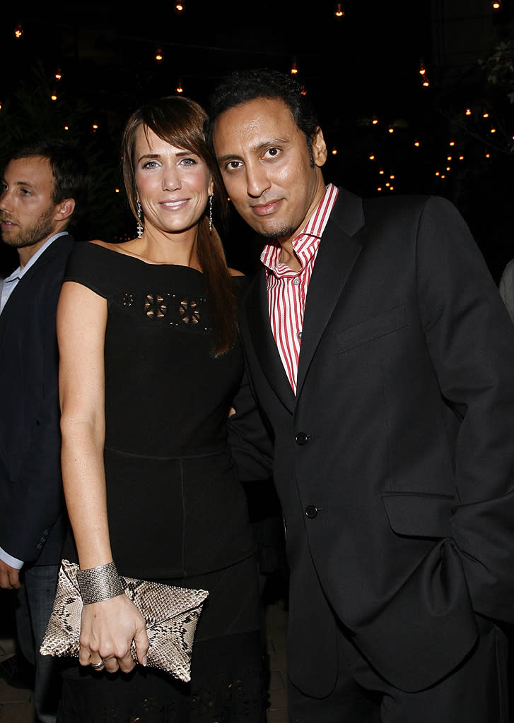 Ghost Town NY Premiere 2008 Kristen Wiig Aasif Mandvi