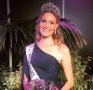 <p>Marie-Anne Halbwachs a été élue Miss Auvergne. Cette étudiante en droit est âgée de 19 ans.<br> Crédit photo : Twitter Miss France </p>