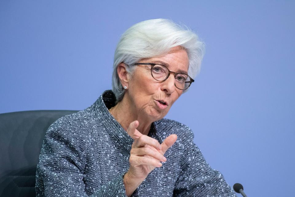 Christine Lagarde European Central Bank ECB