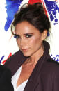 <b>Victoria Beckham at the Viva Forever! press night </b><br><br>The fashion designer opted for a chic up-do for the occasion, teaming the look with smokey eyes and barely-there lips.<br><br>© Rex