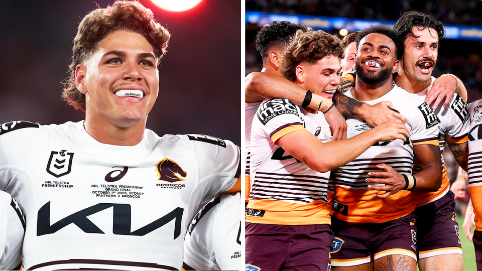 NRL fans have been left divided on whether Reece Walsh (pictured) and the Broncos have been dealt another 'soft' draw for 2024. (Getty Images)