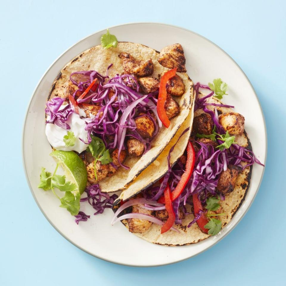 Chicken Mole Tacos