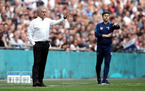 Mourinho and Poch - Credit: PA