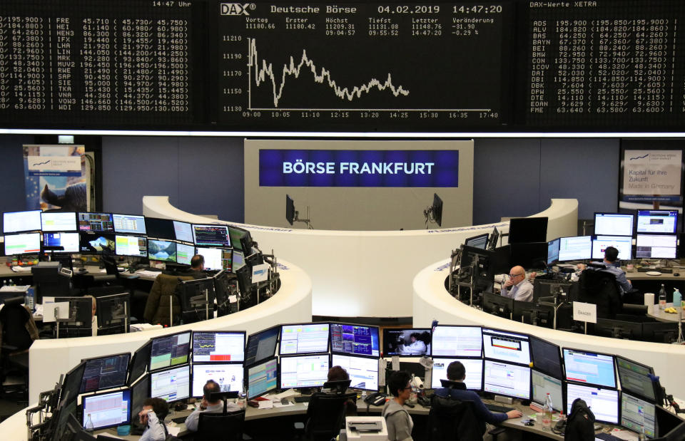 DAX-Anzeige an der Frankfurter Börse (Bild: Reuters)