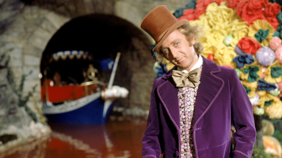 Gene Wilder in Willy Wonka and the Chocolate Factory