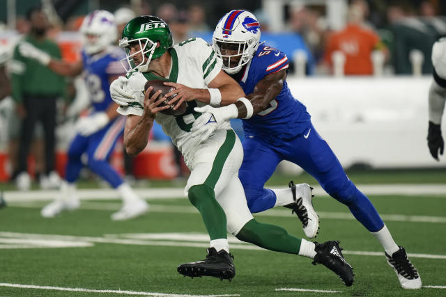 NFL Week 1 Monday Night Football live tracker: Jets stun Bills in OT after  Aaron Rodgers carted off in opening drive