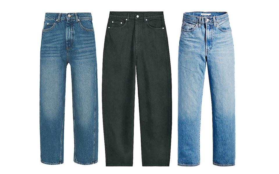 arket whistles levi's denim jeans