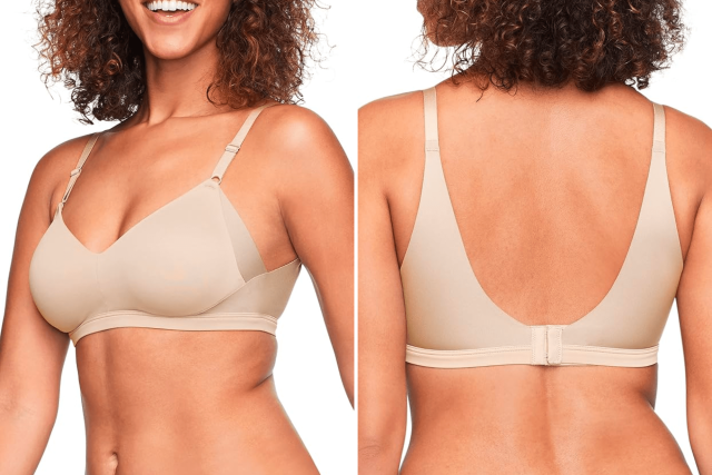 Warner's Womens No Side Effects Convertible T-Shirt Bra Style