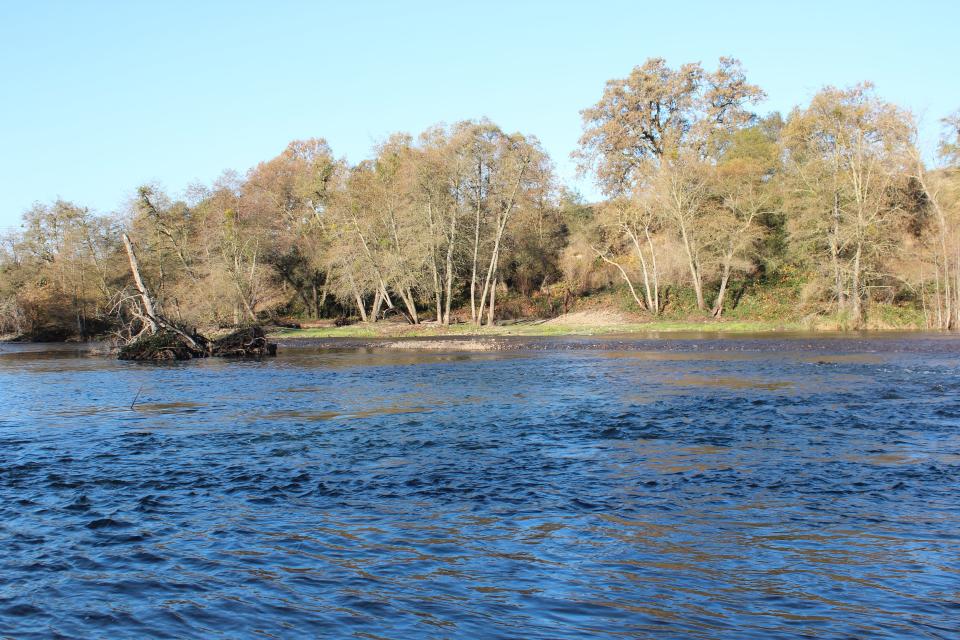 File photo - The section of the Mokelumne River below Camanche Dam in December 2020.