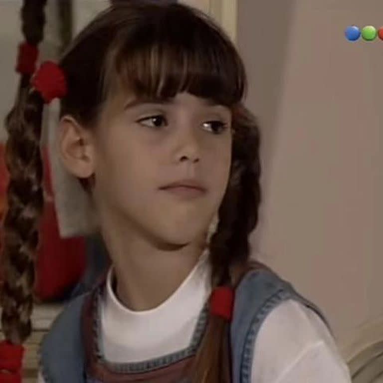 Michelle tenía ocho años cuando integró el elenco de la primera temporada de Chiquititas