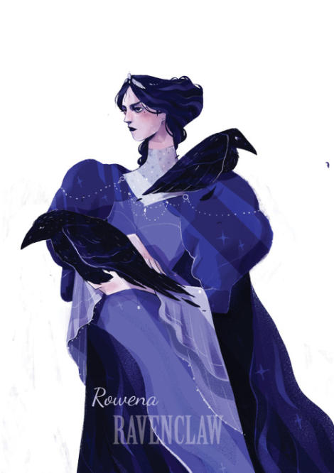 Rowena Ravenclaw (credit goes to Tumblr)