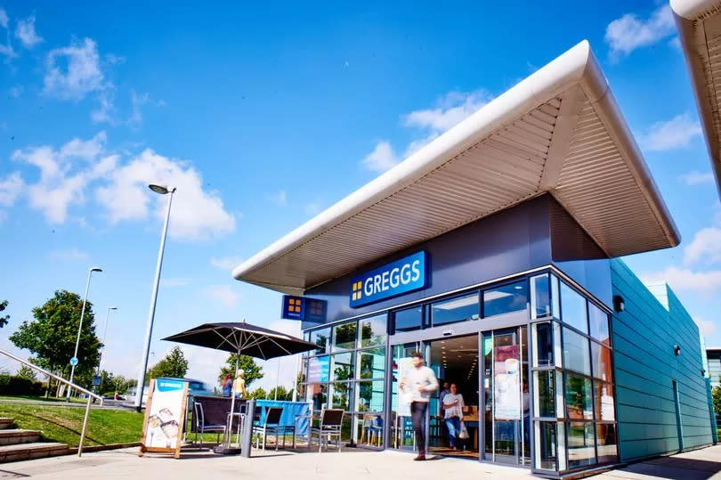 The new Greggs store has opened on Paisley Road West