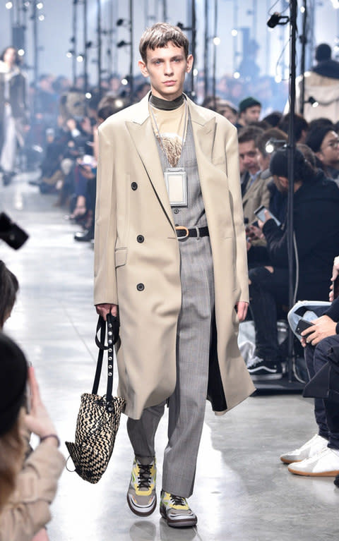 Lanvin Men's fashion week Paris - Credit: Peter White/Getty Images