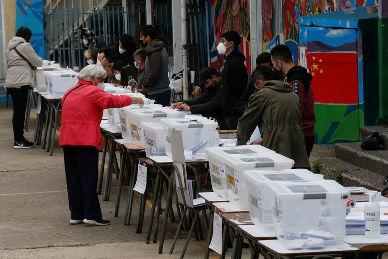Chileans vote for governors, mayors, councillors and members of the 155-strong constitutional convention body of citizens who will draw up the country's new charter