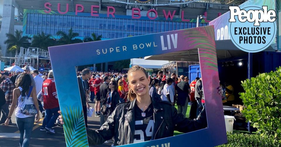 's Newest Rookie Josephine Skriver Shares Her Super Bowl 2020 Photo Diary