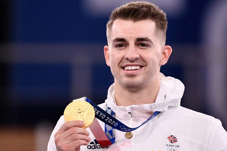 British gymnast Max Whitlock has won three Olympic gold medals (Loic VENANCE)