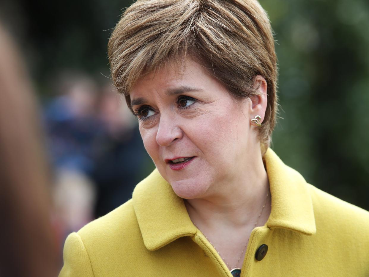 Scottish First Minister and SNP leader Nicola Sturgeon (PA)