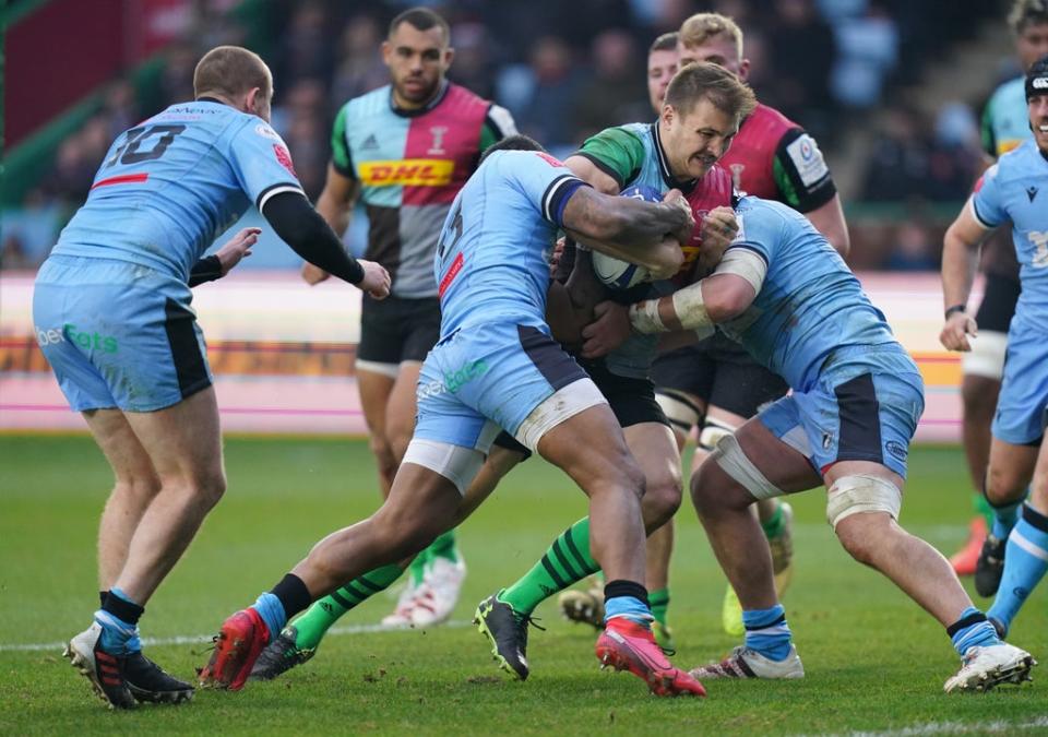 Cardiff’s Boxing Day clash with Scarlets will have to be played behind closed doors (Adam Davy/PA) (PA Wire)