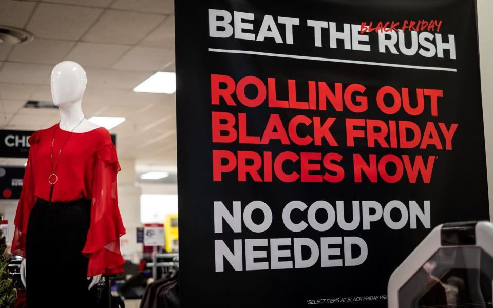 Black Friday is held on the day after the fourth Thursday in November - Bloomberg