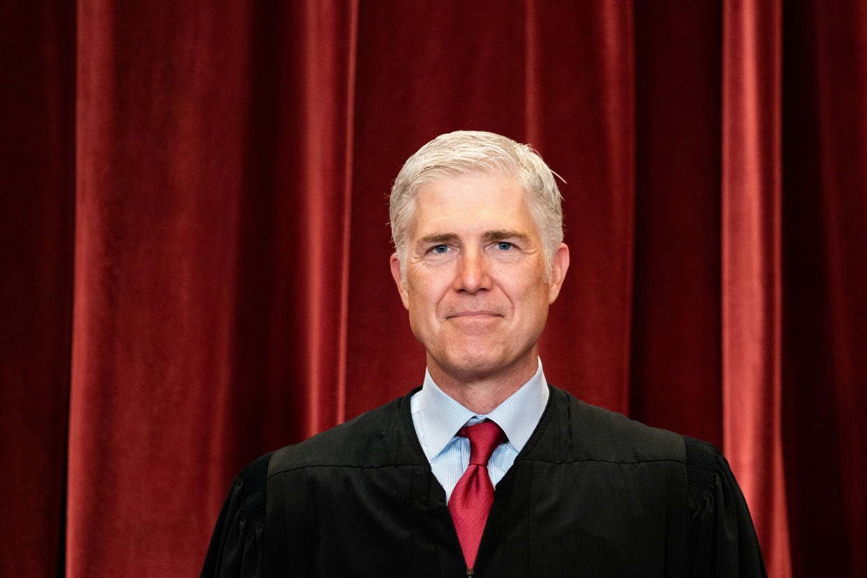 Justice Neil Gorsuch. 