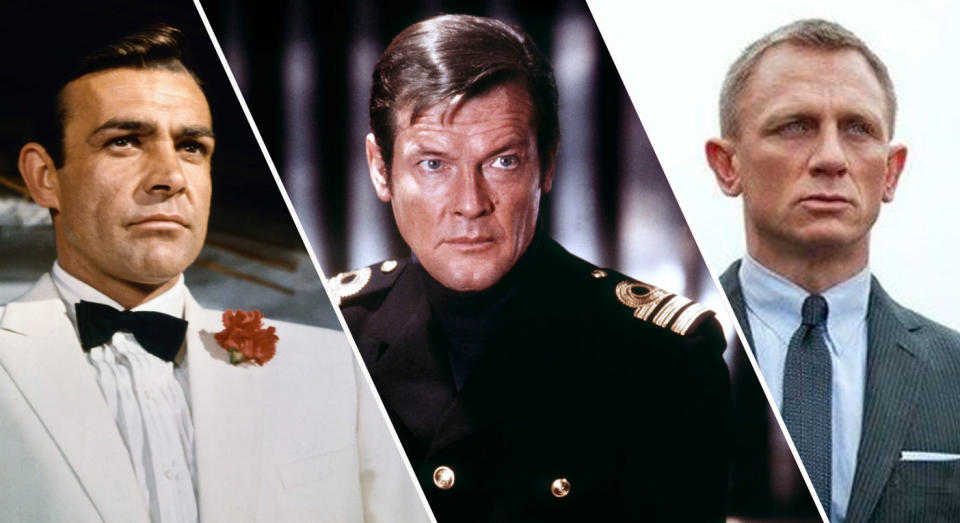 Every James Bond film ranked, from best to worst. (MGM/Sony Pictures)