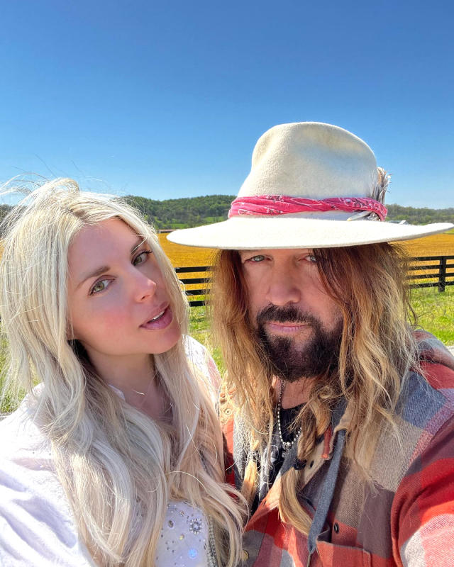 Billy Ray Cyrus met current partner on set of Hannah Montana