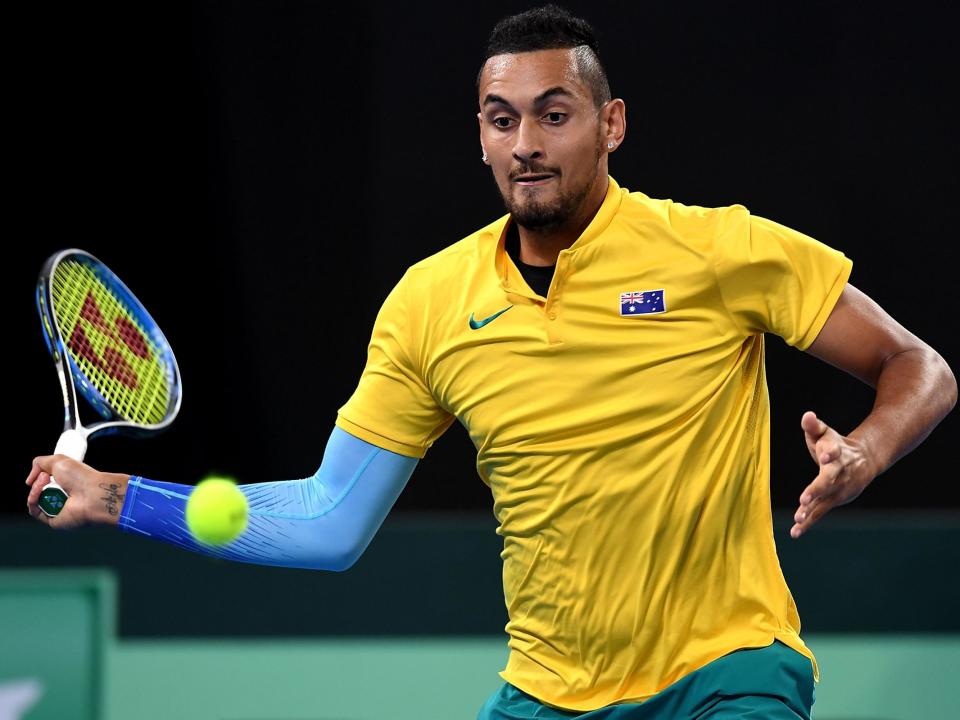 Nick Kyrgios is set to return to Australia's Davis Cup team: Getty