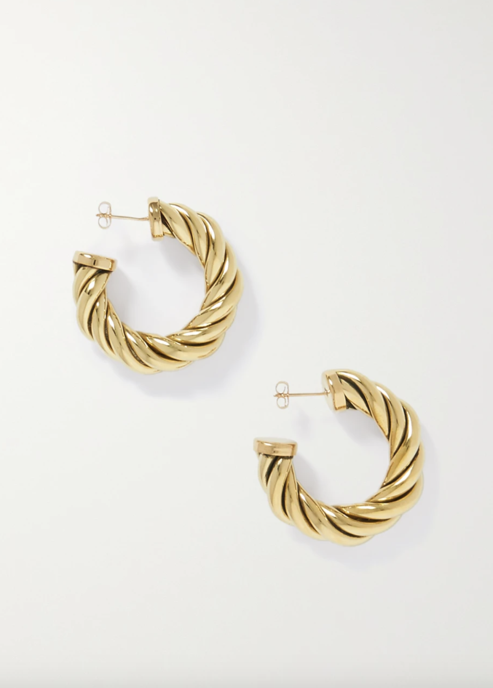 44) Spira Gold-Tone Hoop Earrings