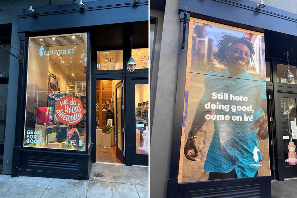 Cotopaxi has close it San Francisco store after a string of retail crime. - Credit: LinkedIn