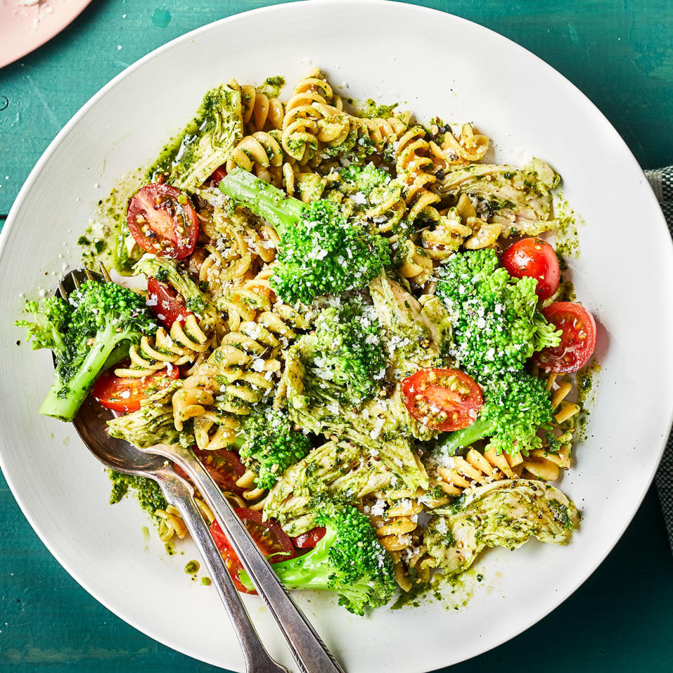 Turkey, Pesto & Broccoli Pasta