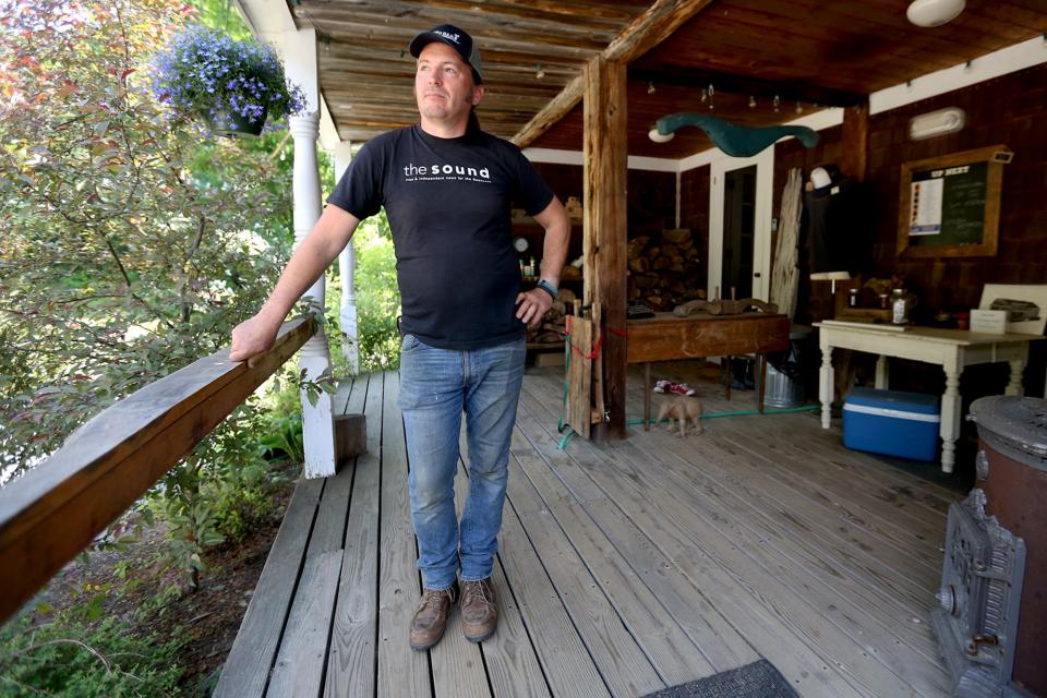 Ben Anderson, co-owner of the Word Barn, has put forth a citizen petition to amend the town’s zoning ordinance to allow him to continue operating a one-unit Airbnb on the property.