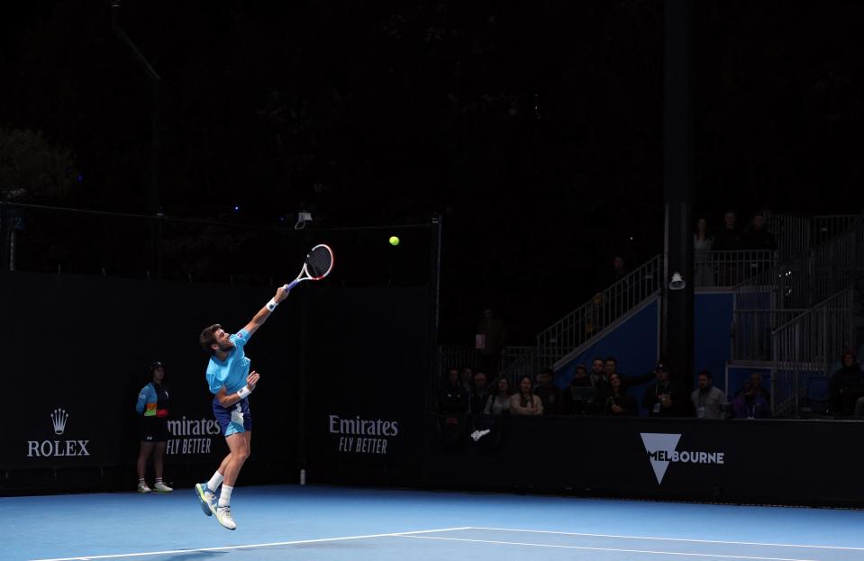 Norrie in action (Reuters)