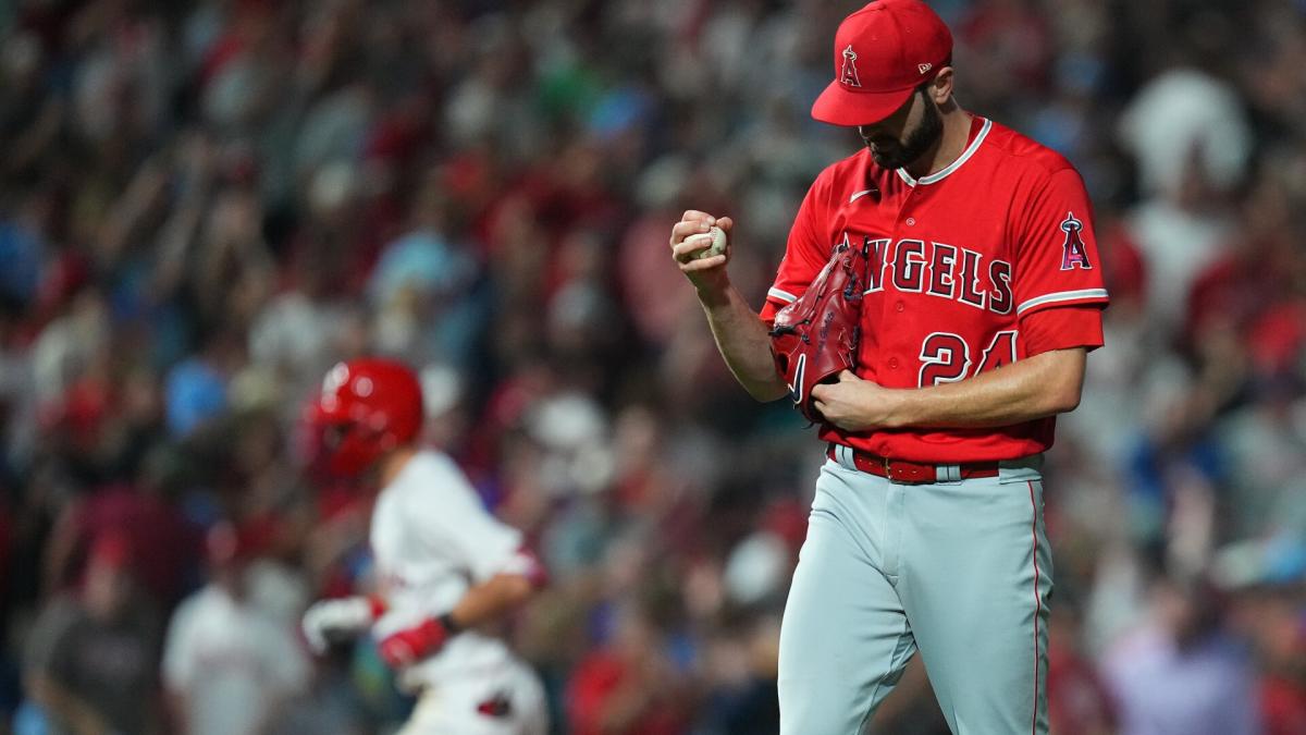 Phillies send slumping Trout, Angels to 10th straight loss