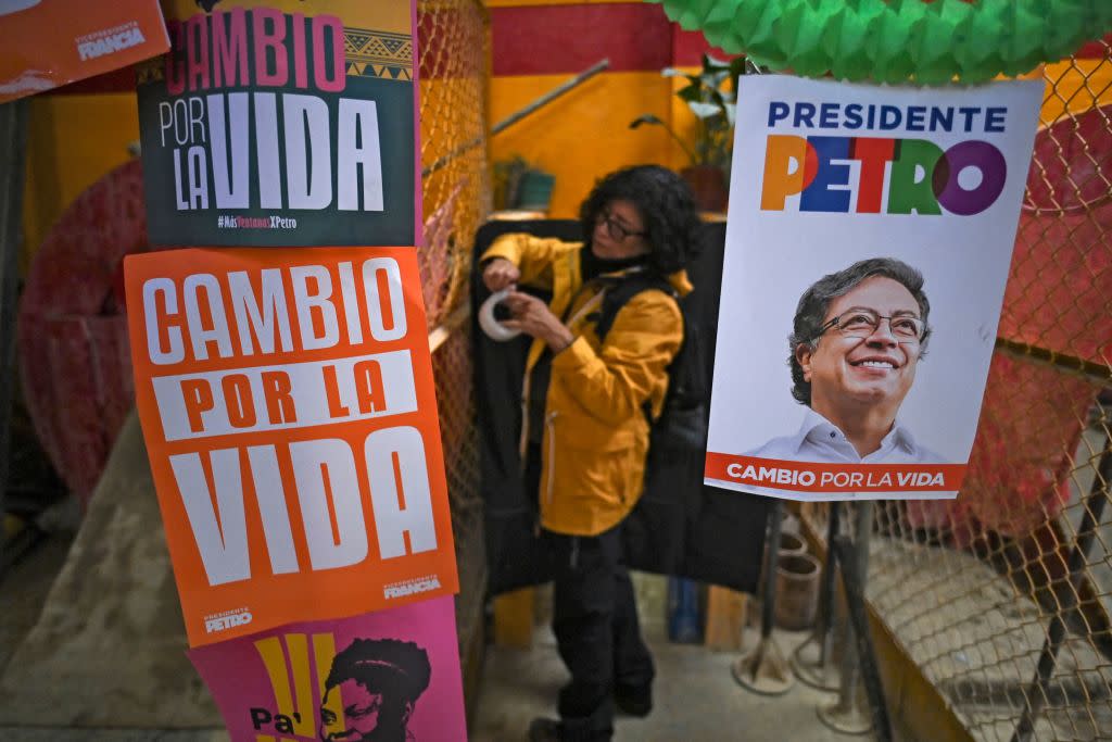 COLOMBIA-ELECTION-RUNOFF-PETRO-SUPPORTERS