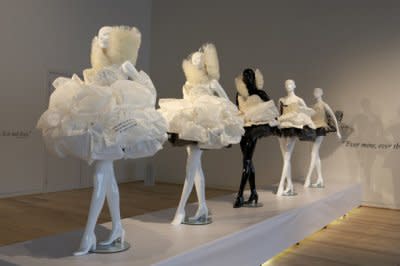 5 incarnations of the dissolvable wedding dress. / Sheffield Hallam University