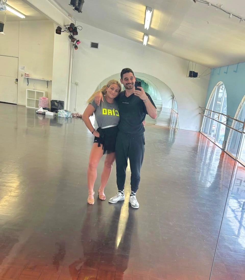 Alan Bersten and Jamie Lynn Spears